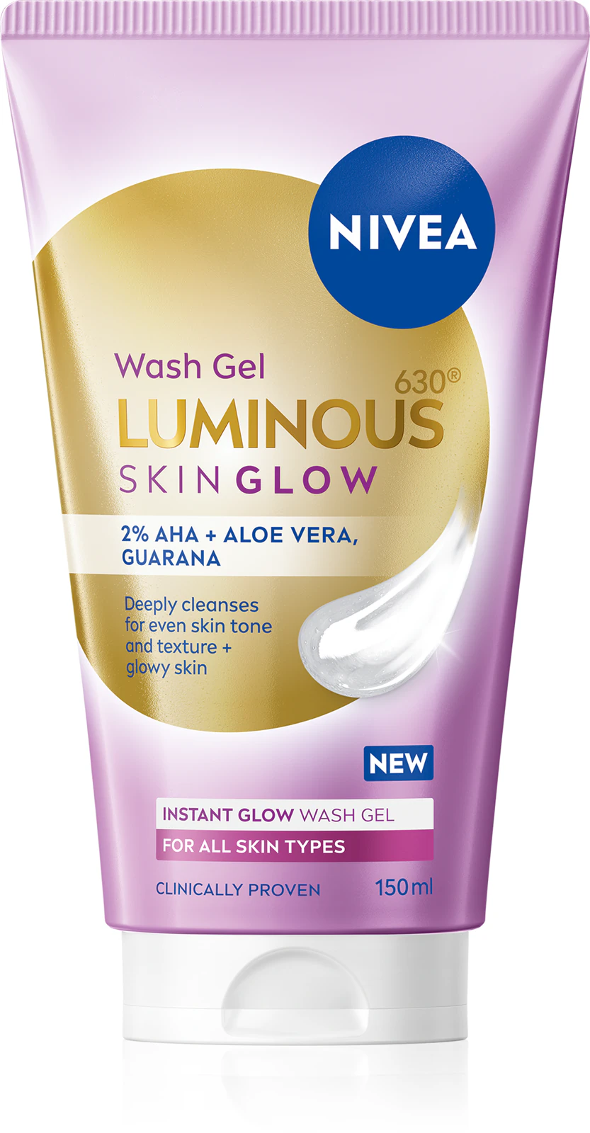 żel NIVEA Luminous630 Skin Glow do szarej cery
