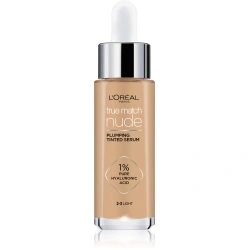 Serum koloryzujące z kwasem hialuronowym Loreal True Match Nude 2-3 Light
