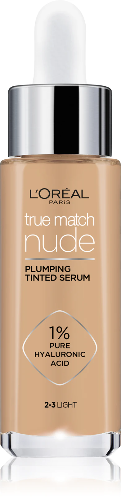 Serum koloryzujące z kwasem hialuronowym Loreal True Match Nude 2-3 Light