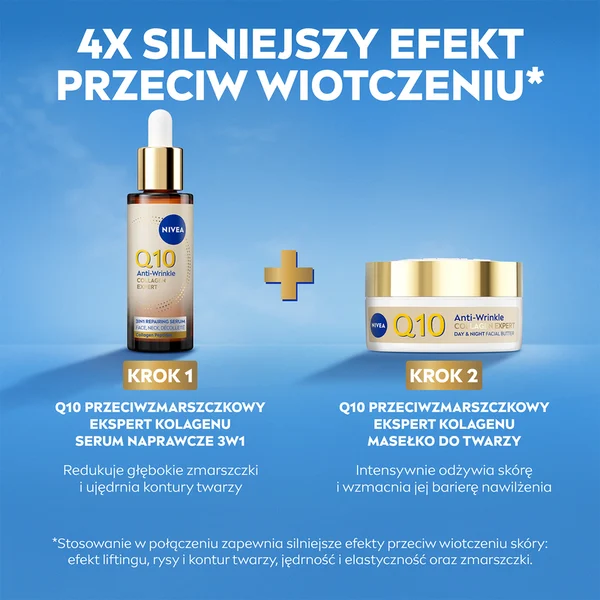 NIVEA Q10 serum z peptydami do cery dojrzałej
