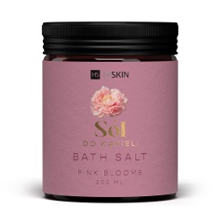 kwiatowa sól do kąpieli peonia i róża