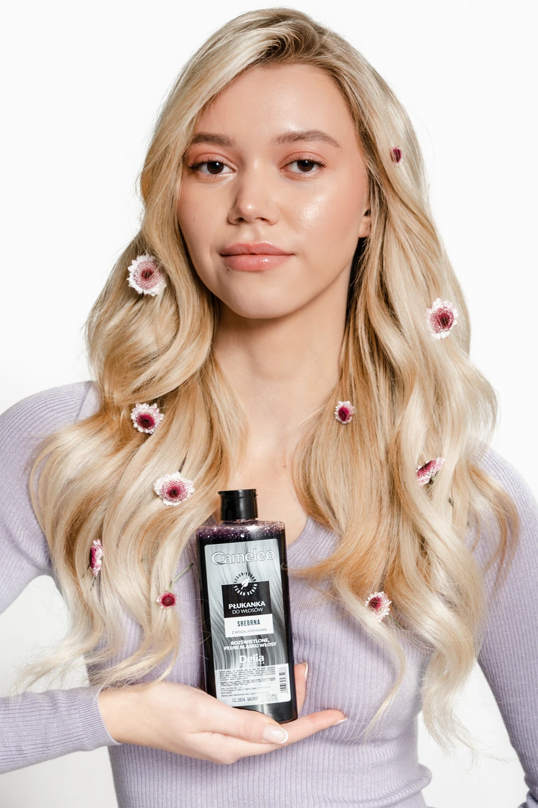 Delia Cameleo srebrna płukanka do włosów blond