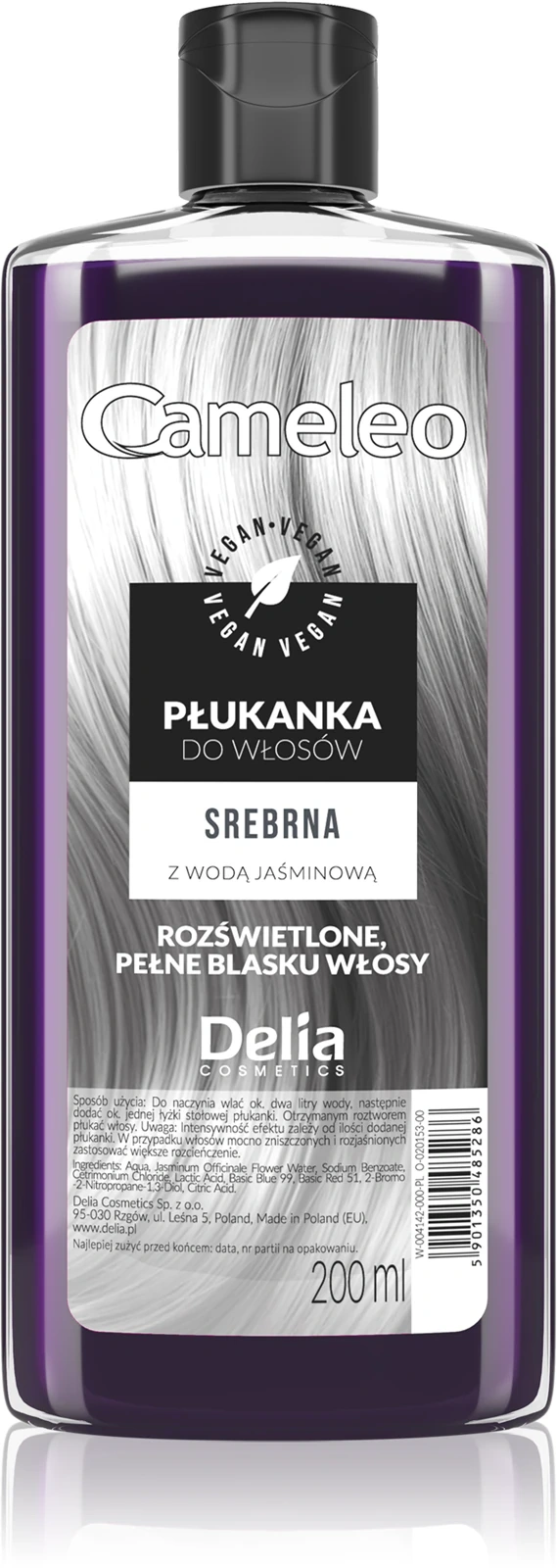 Płukanka Delia Cameleo neutralizująca żółte tony blondu