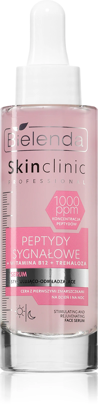 serum z peptydami sygnałowymi na pierwsze zmarszczki Bielenda Skin Clinic