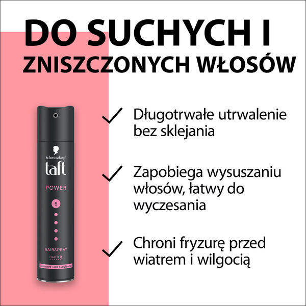 lakier utrwalający fryzurę do 24 godzin