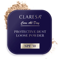 Sypki puder utrwalający z SPF30 Claresa Care All Day Universal