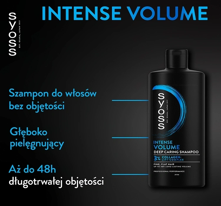 szampon dodający objętości do 48 godzin
