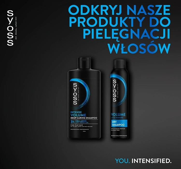 Syoss Intense Volume szampon do włosów cienkich