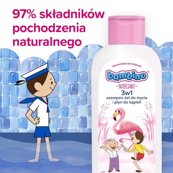 płyn do kąpieli dla dzieci od 1 roku życia