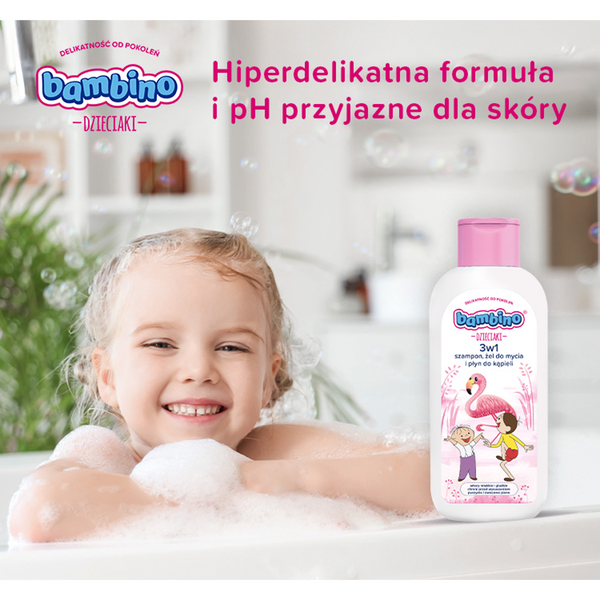 szampon dla dzieci ułatwiający rozczesywanie