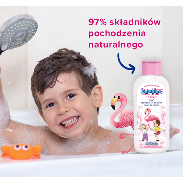 Bambino Bolek i Lolek płyn do kąpieli bananowy