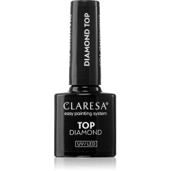 Top Claresa Diamond No Wipe trwałość manicure do 3 tygodni