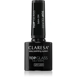 Top Claresa Glass Top wysoki połysk efekt mokrych paznokci