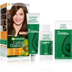 brązowa farba do włosów Garnier Color Sensation