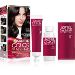 Czarna farba do włosów Garnier Color Sensation 2.0
