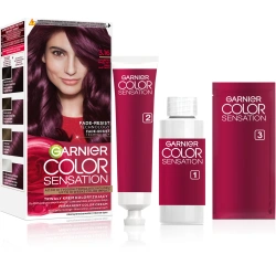 Fioletowa farba Garnier Color Sensation 3.16 do włosów