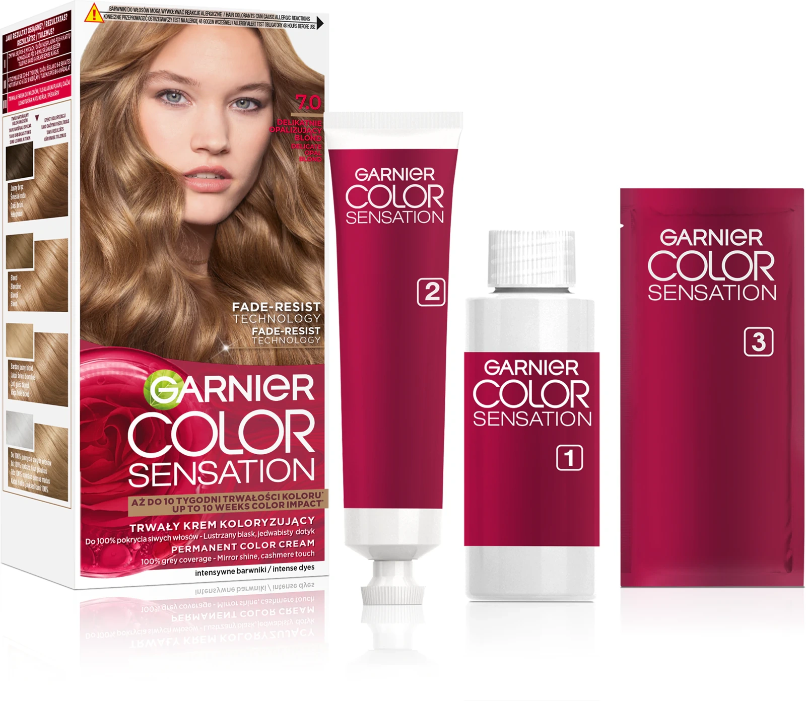 Farba Garnier Color Sensation 7.0 opalizujący blond