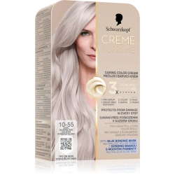 Schwarzkopf Creme Supreme 10 55 farba do włosów Chłodny Srebrny Blond