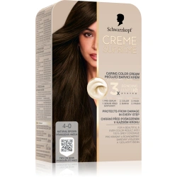 Schwarzkopf Creme Supreme 4 0 farba do włosów Naturalny Brąz