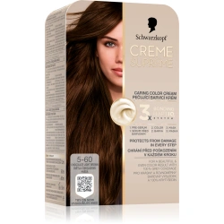 Schwarzkopf Creme Supreme 5.60 farba do włosów Czekoladowy Jasny Brąz