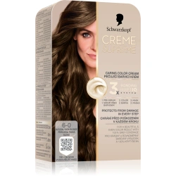 Schwarzkopf Creme Supreme 6.0 farba do włosów Naturalny Ciemny Blond