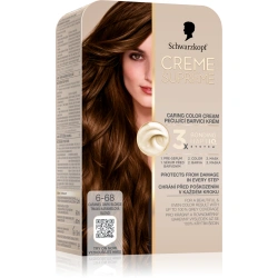 Schwarzkopf Creme Supreme 6.68 farba do włosów Karmelowy Ciemny Blond