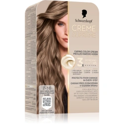 Schwarzkopf Creme Supreme 7.16 farba do włosów Chłodny Popielaty Blond