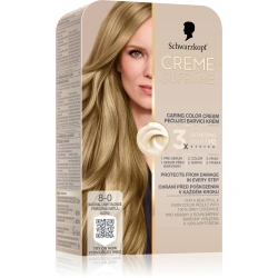 Schwarzkopf Creme Supreme 8 0 farba do włosów Naturalny Jasny Blond
