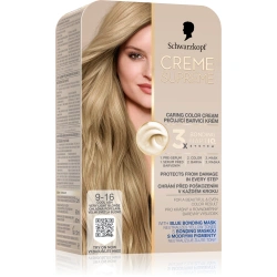 Schwarzkopf Creme Supreme 9.16 farba do włosów Chłodny Popielaty Bardzo Jasny Blond