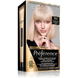 Loreal Preference 102 farba do włosów Bardzo Bardzo Jasny Perłowy Blond