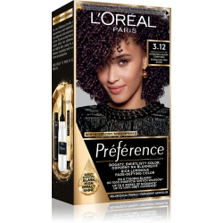 Loreal Preference 3.12 farba do włosów Intensywny Chłodny Ciemny Brąz