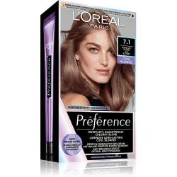 Loreal Preference 7.1 farba do włosów Popielaty Blond