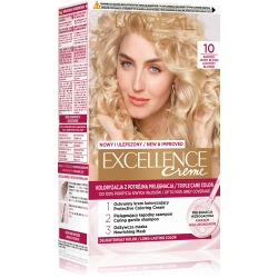 Loreal Excellence Creme 10 farba do włosów Bardzo Jasny Blond