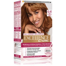 Loreal Excellence Creme farba do włosów Jasny Bursztynowy Brąz