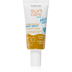 lekki krem SPF30 do cery z przebarwieniami