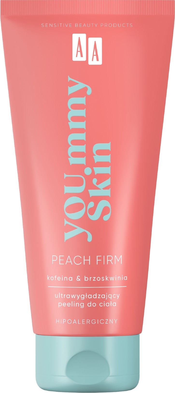 peeling do ciała AA Peach Firm z kofeiną