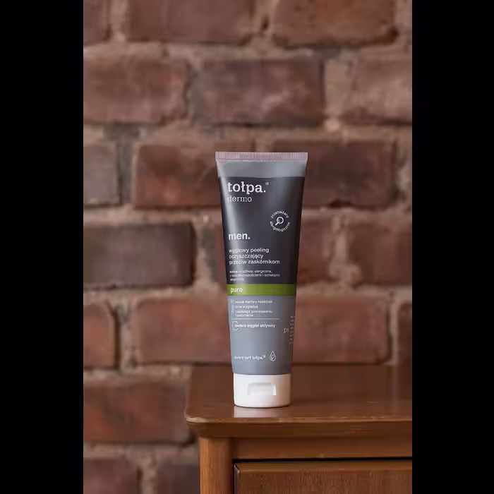 peeling dla mężczyzn na wrastające włoski po goleniu