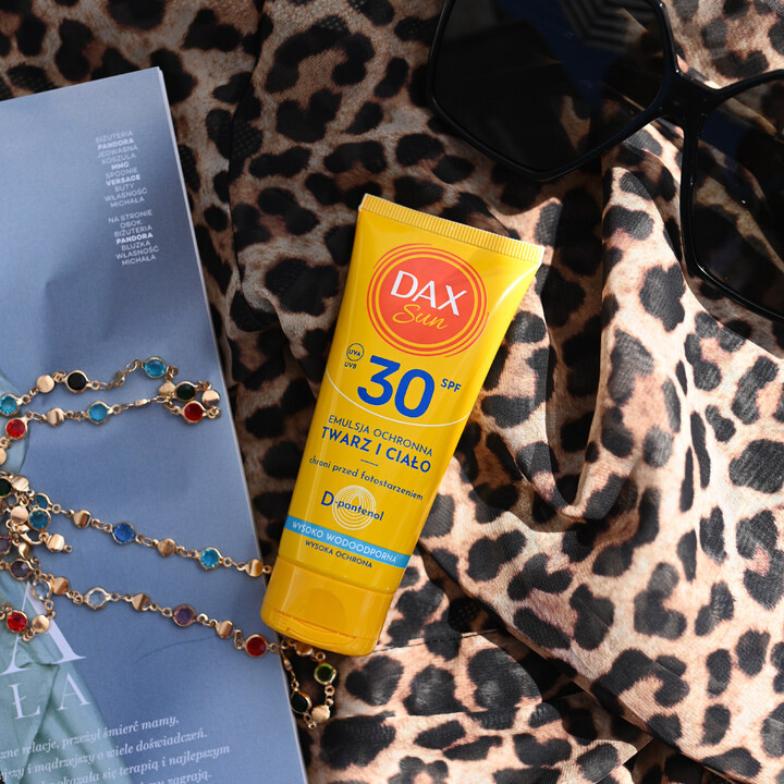 wodoodporna emulsja SPF 30 do twarzy i ciała
