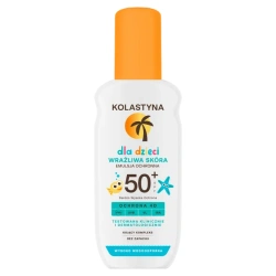 spray SPF50+ dla dzieci do skóry wrażliwej