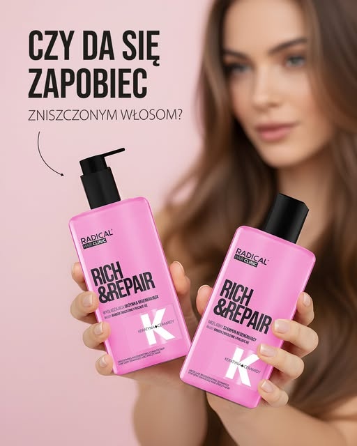 Farmona Radical Hair Clinic Rich Repair odżywka z keratyną