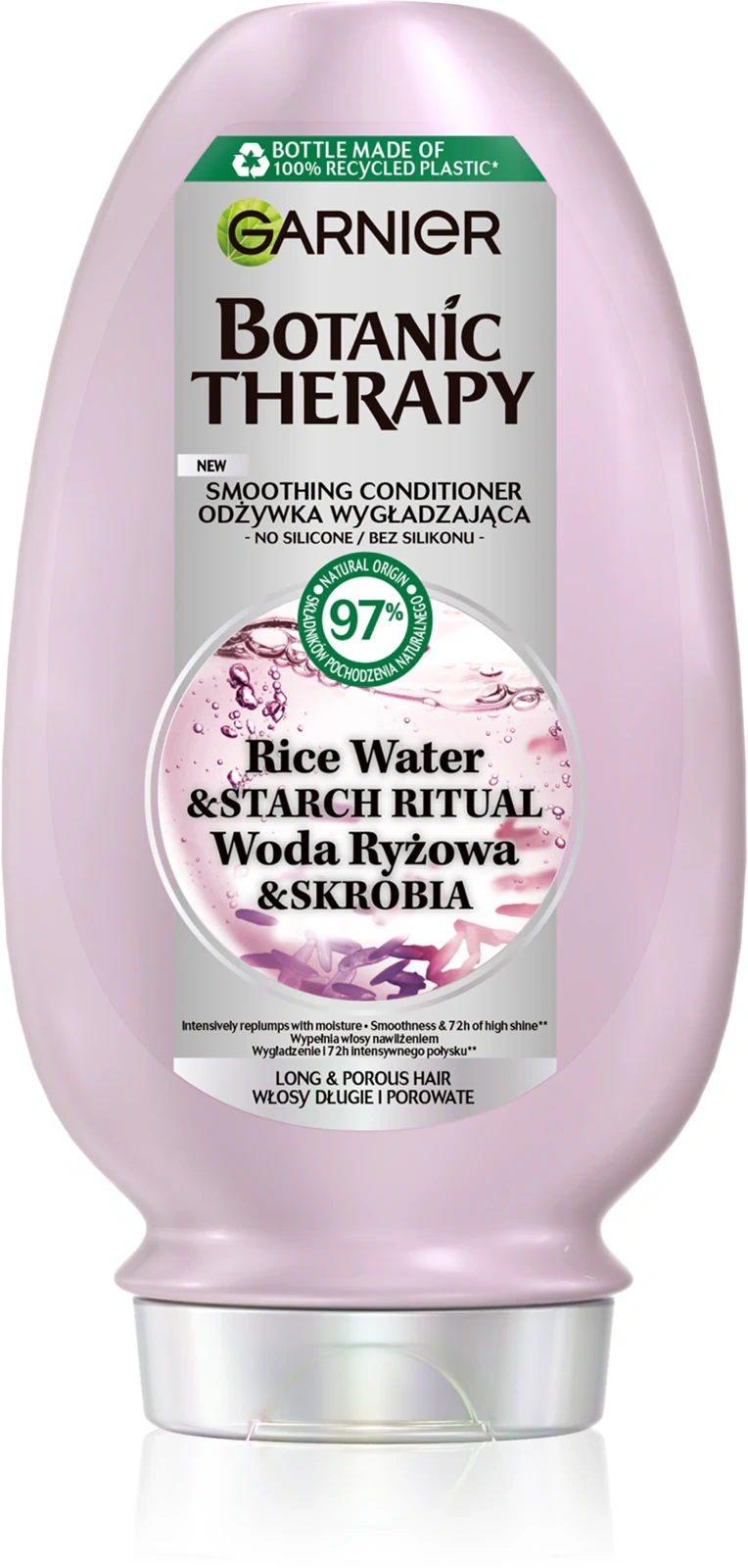 odżywka Garnier z wodą ryżową do porowatych włosów