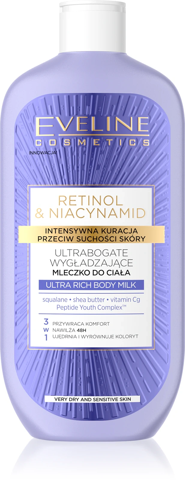 mleczko do ciała z retinolem Eveline