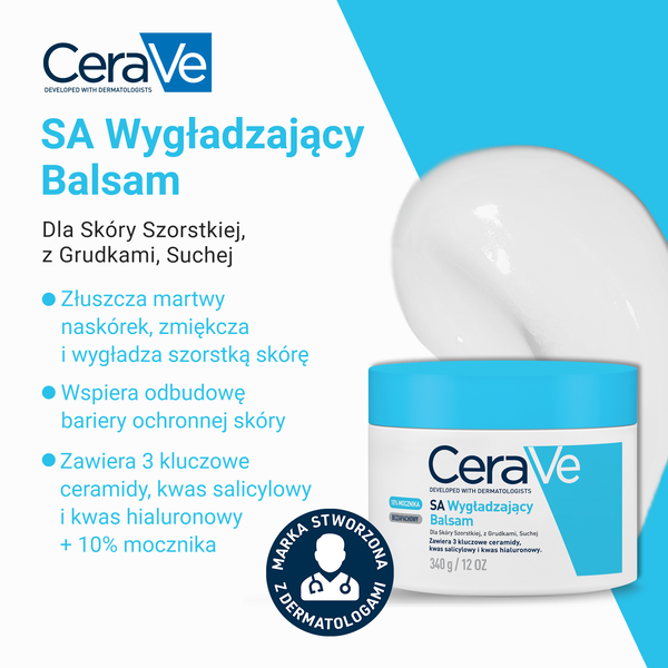 balsam wygładzający do skóry z grudkami
