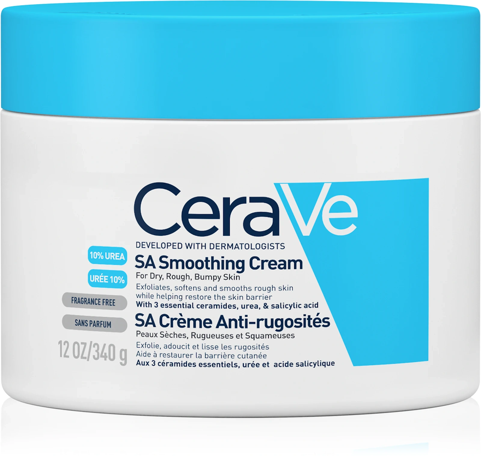 balsam do ciała CeraVe SA na szorstką skórę i grudki