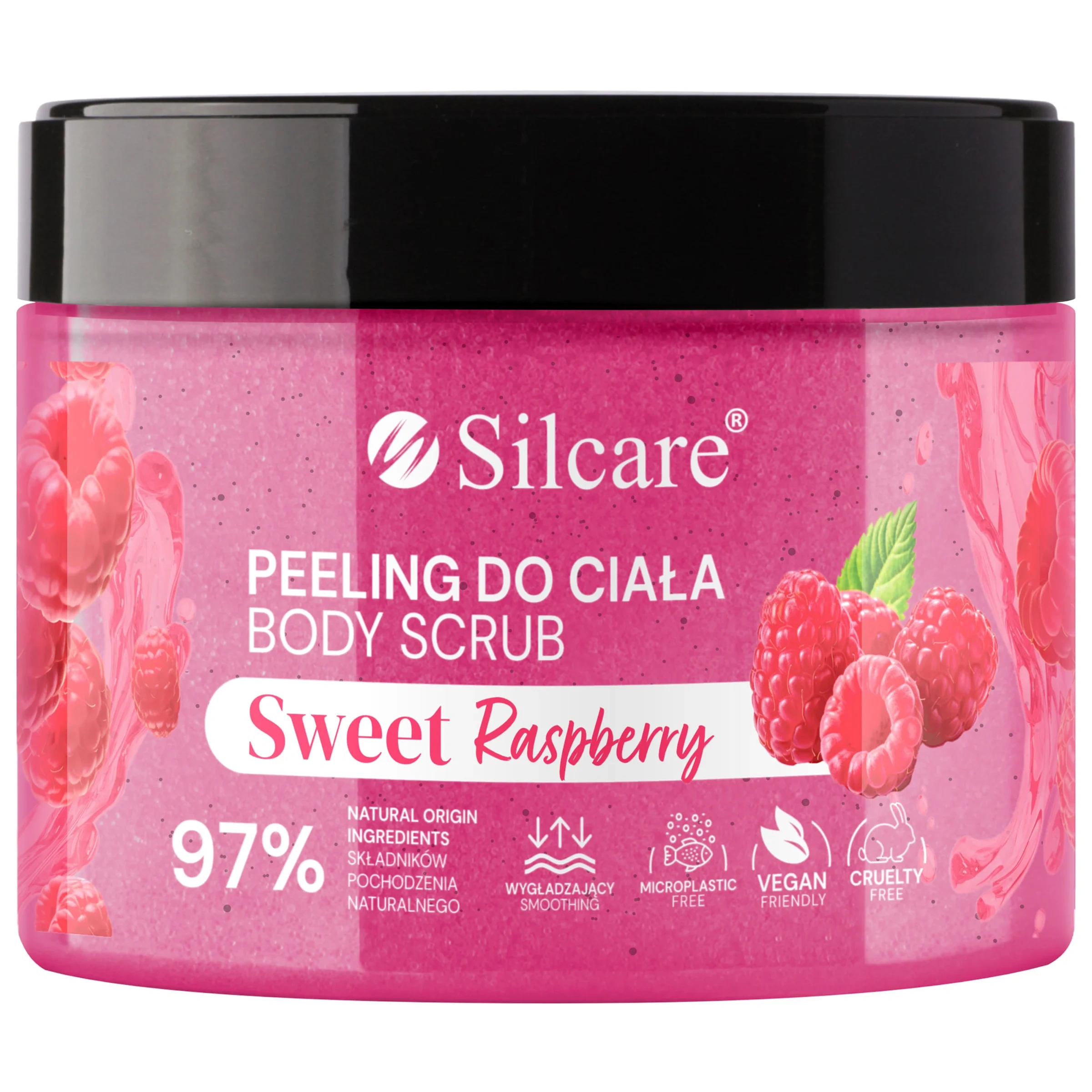peeling cukrowy Silcare Sweet Raspberry