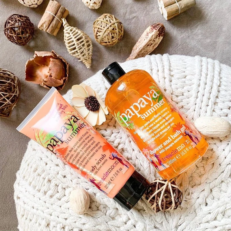 Wygładzający peeling do ciała Treaclemoon Papaya Summer - obrazek 2