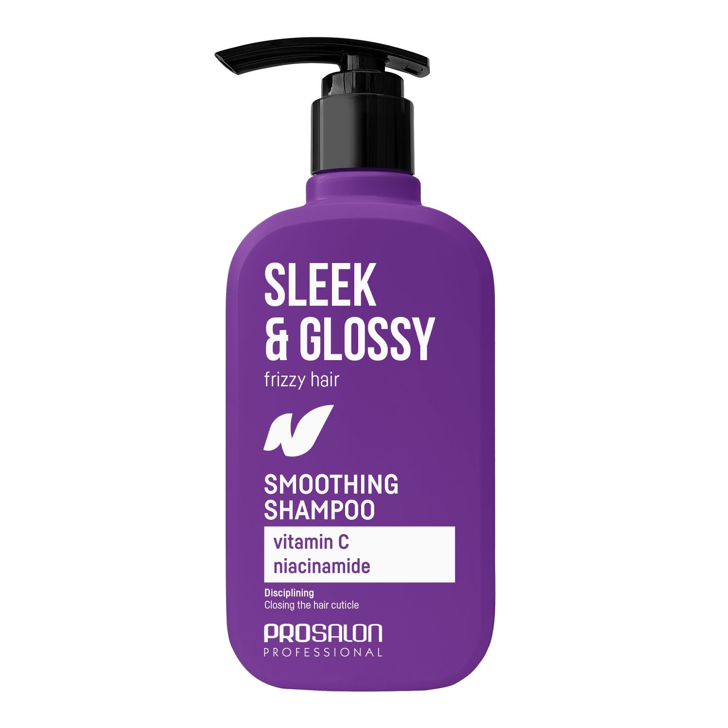 szampon Prosalon Sleek & Glossy do puszących włosów