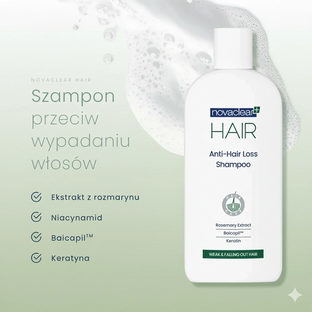 szampon na przerzedzające się włosy z Baicapil
