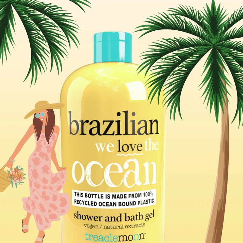 Żel pod prysznic i do kąpieli Treaclemoon Brazilian Love - obrazek 5