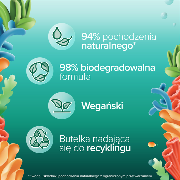 żel do mycia dla dzieci z morskimi stworzeniami